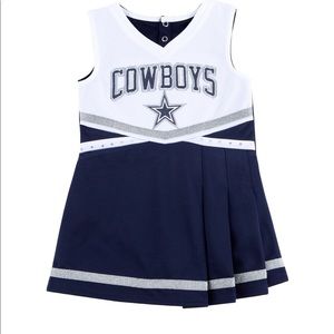 NFL Dallas Cowboys Toddler Flyer Cheer Outfit